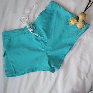 Nike Turquoise Swim Shorts
